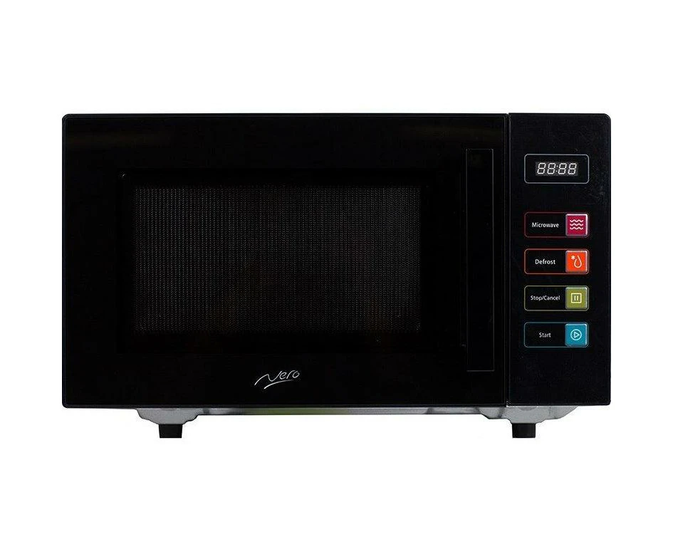 Nero Easy Touch Flatbed Microwave 800w Defrost Heat