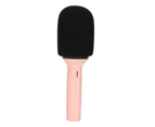 Bluetooth Karaoke Mic Multi Functional Portable Handheld Wireless Speaker Microphone With Led Light For Pc Smartphonepink