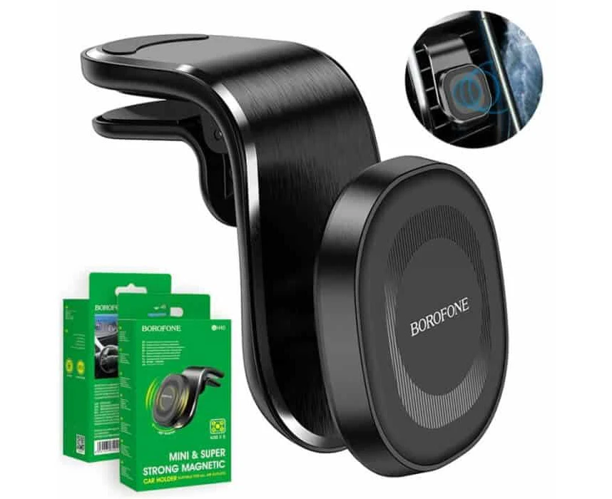 Borofone BH40 360 Degree Rotating Metal Magnetic Air Vent Car Mobile Phone Mount Holder For GPS iPhone Samsung Nokia Oppo Google Moto