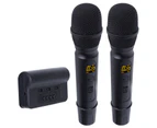 Wireless Microphone Wireless Dual Uhf Microphone Set With Micro General Sound Card