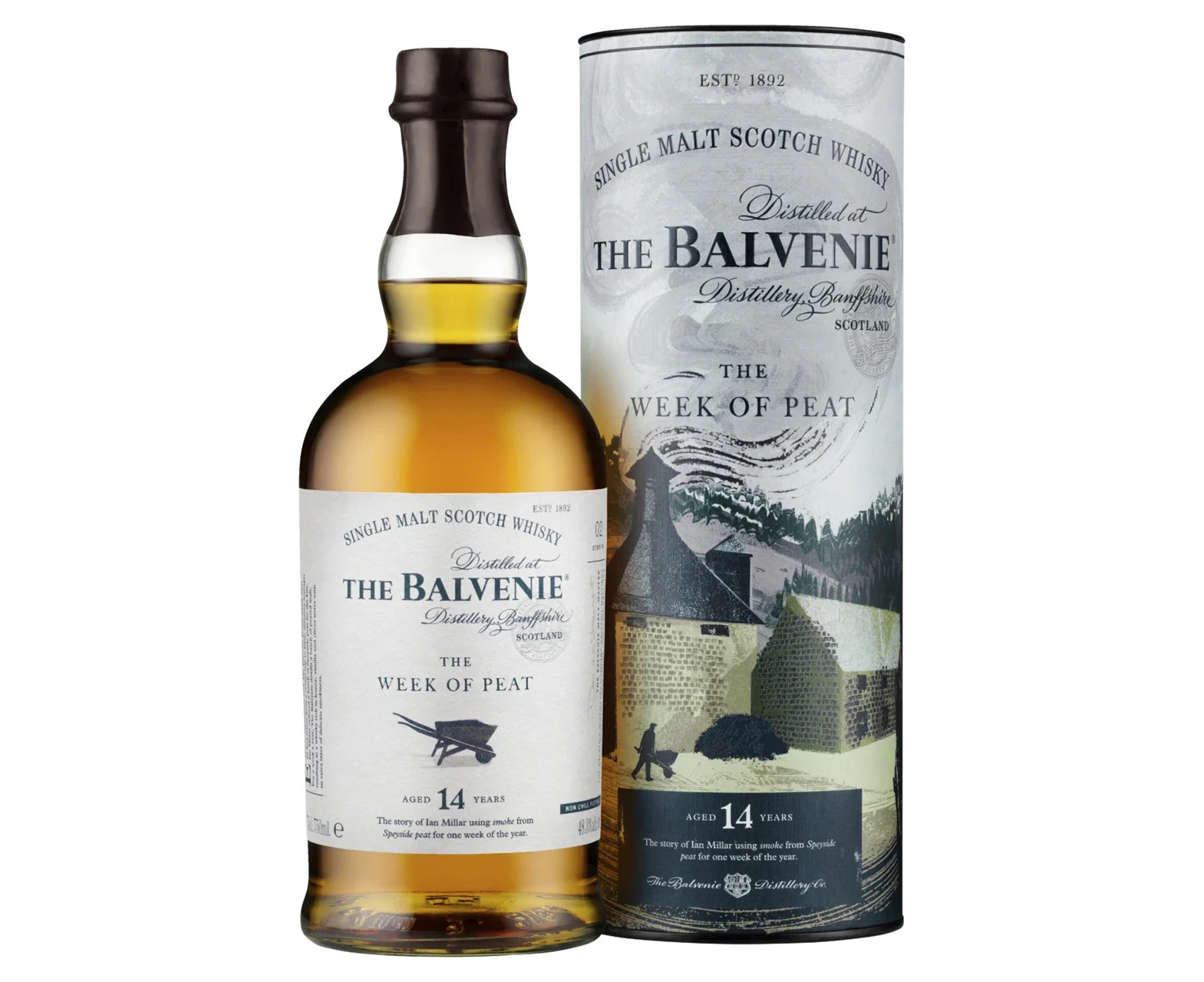 Balvenie 14yo Week Of Peat Single Malt Scotch Whiskey 700ml