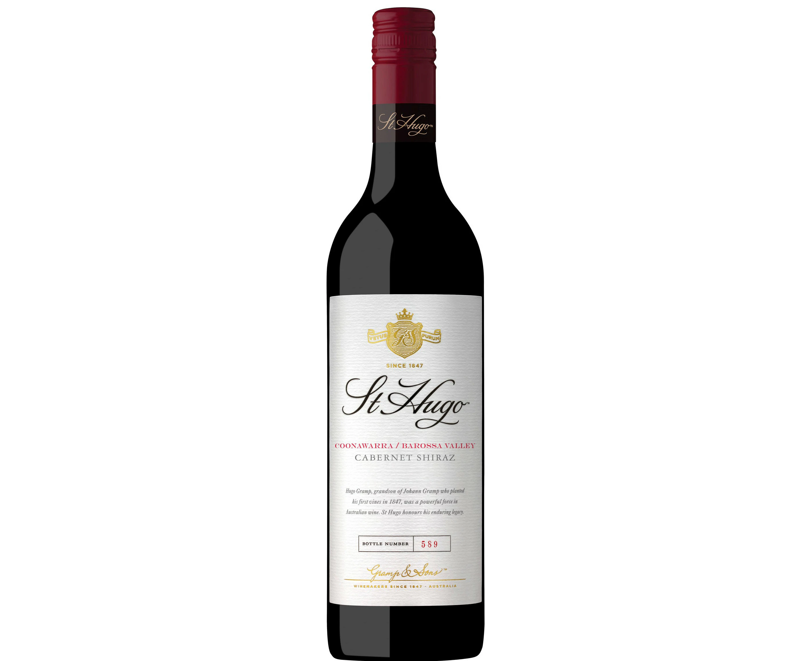 St Hugo Cabernet Shiraz 750mL Bottle