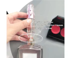 (Black) 5Ml Crystal Perfume Bottle Press The Bottom To Fill