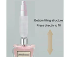 (Black) 5Ml Crystal Perfume Bottle Press The Bottom To Fill