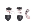 Pair Car Tweeter High Efficiency Clear Sound Loudspeaker Universal For Automobiles