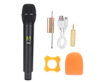 Rechargeable Uhf Handheld Wireless Microphone With Mini Bluetooth Receiver Support Battery