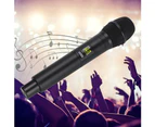 Rechargeable Uhf Handheld Wireless Microphone With Mini Bluetooth Receiver Support Battery