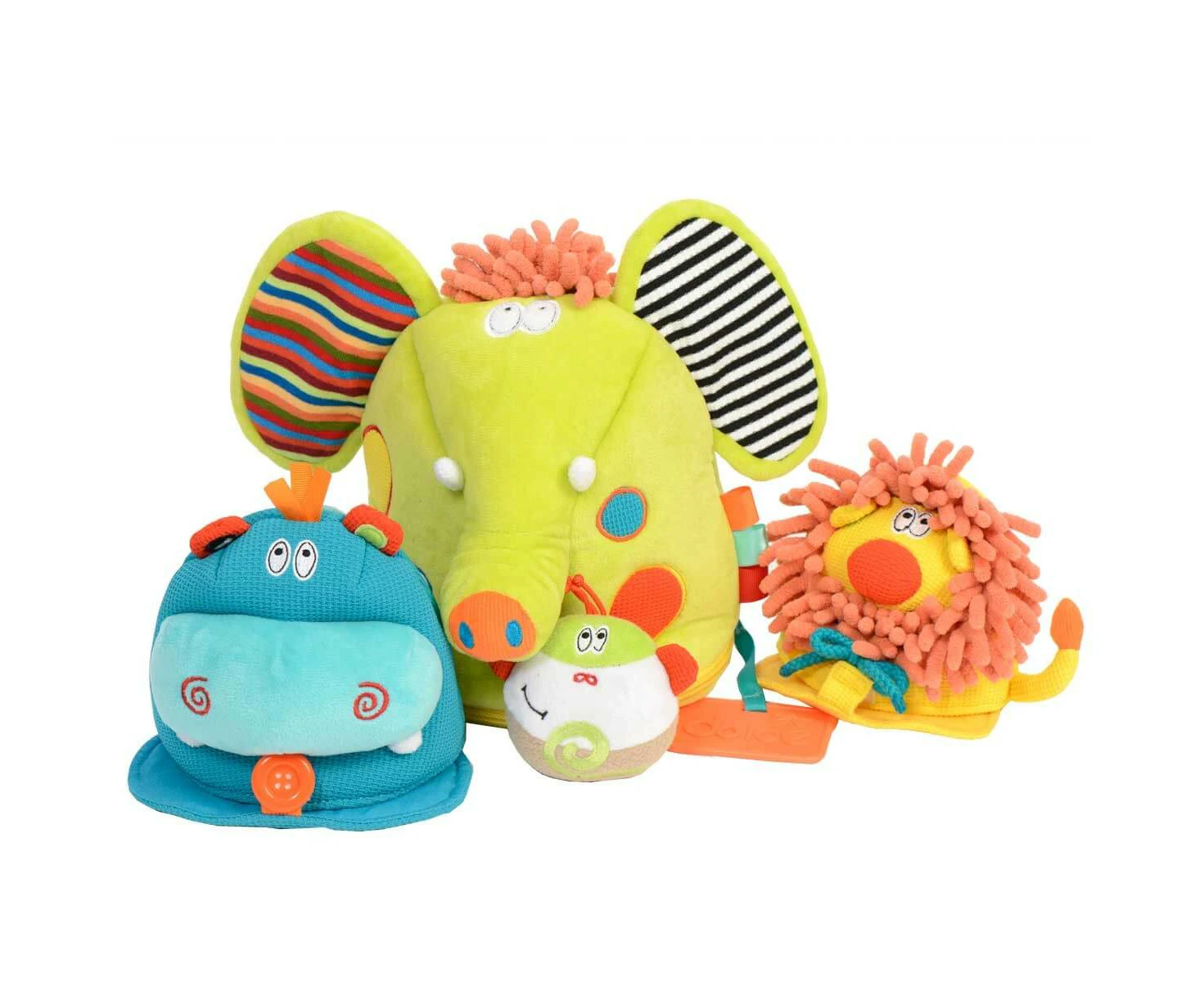 Dolce Toys Safari Adverture Plush - Dolce Sensory Toys