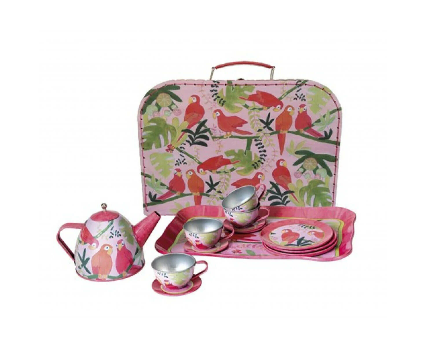 Egmont Parrot Tin Tea Set - Egmont