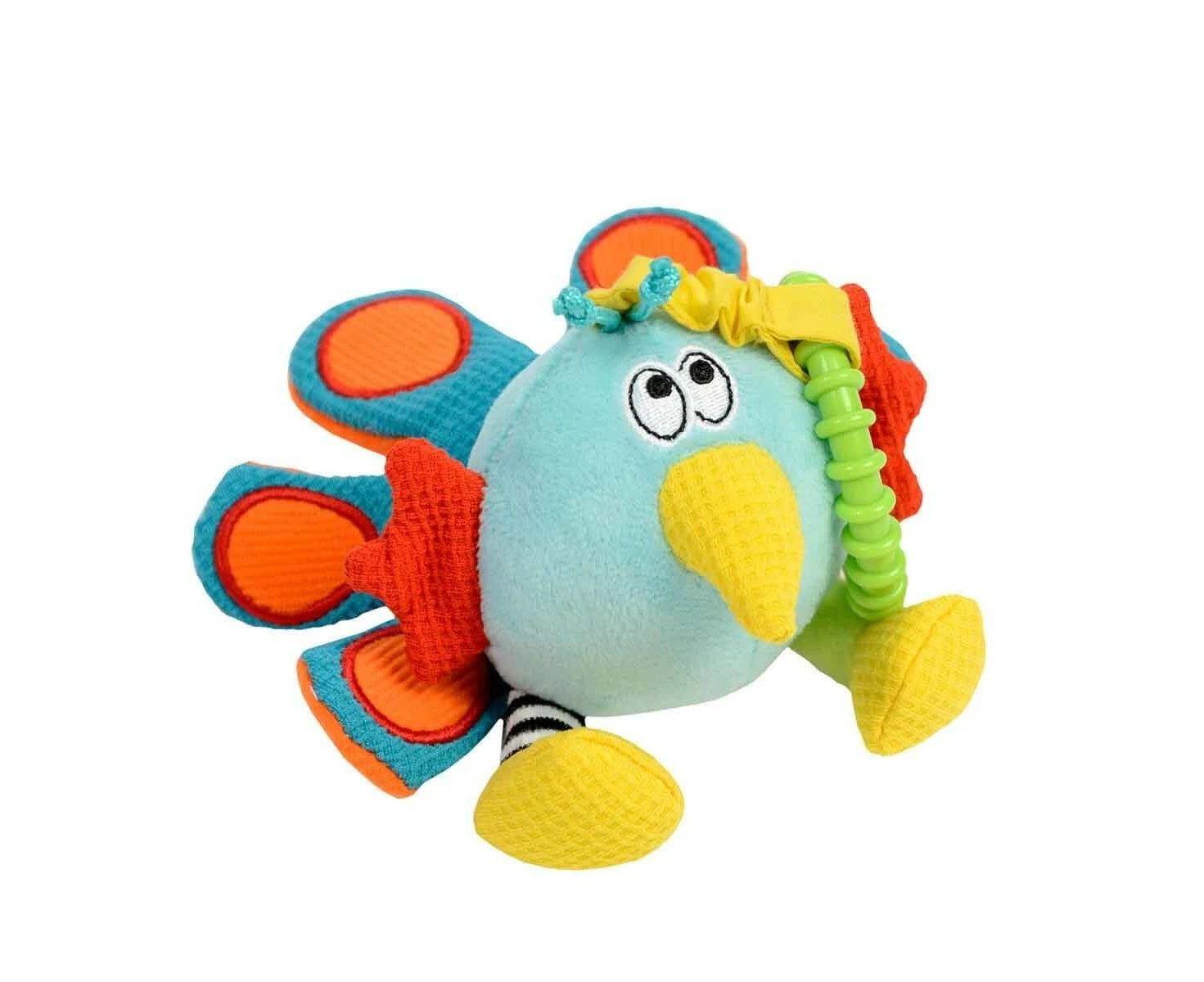 Dolce Toys Pierre the Peacock Plush - Dolce Sensory Toys