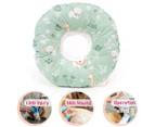 Pet circle of shame Lick and bite protective sleeve and White circle soft neck band