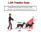 Vest dog traction rope reflective breathable dog rope-New pet chest strap