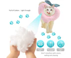 1pcs collar neck ring peach heart ring pet head cover anti-licking, post-operative repair anti-licking