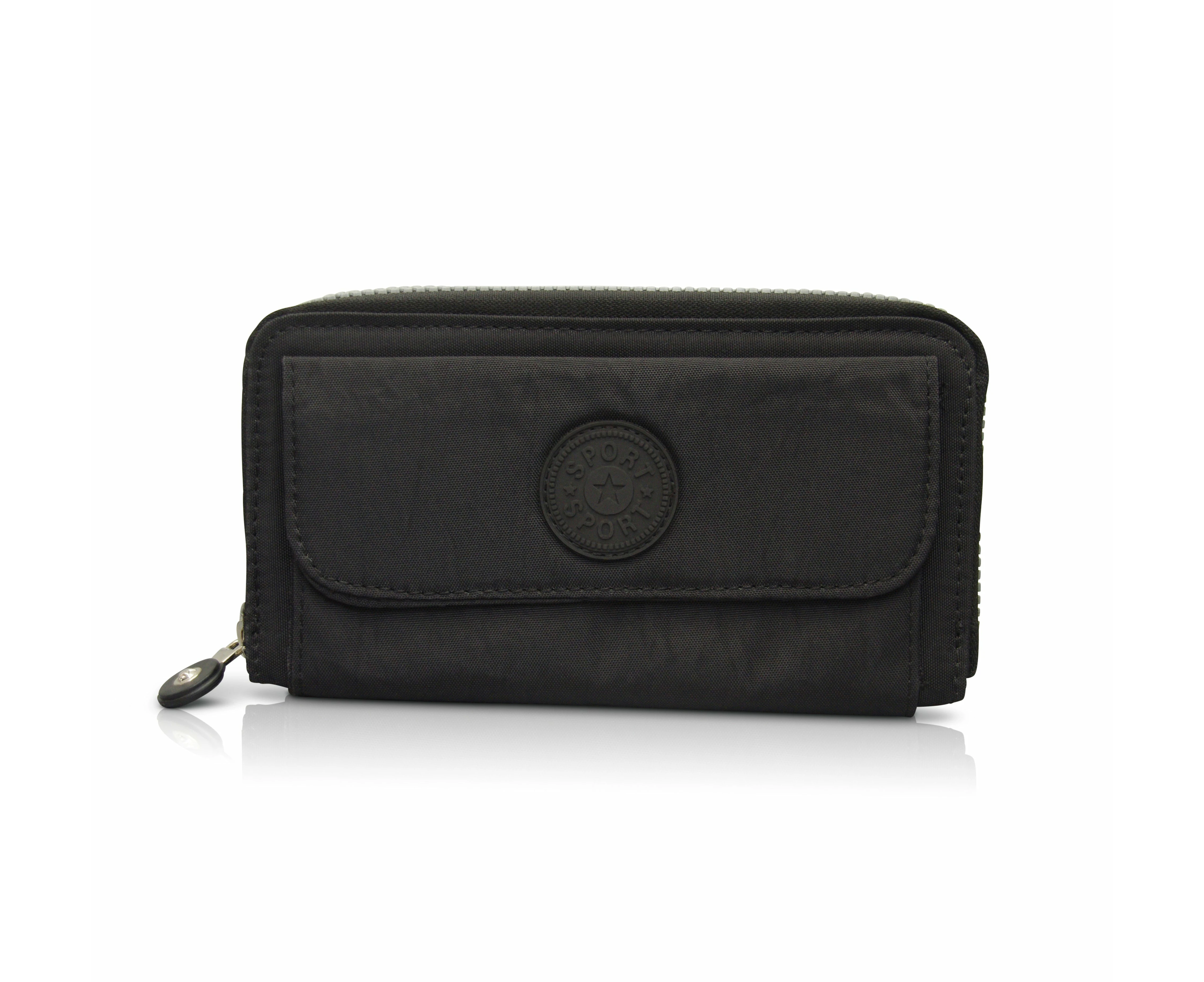 Cienna Kp19008 Large Zip Wallet With Phone Pouch