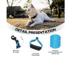 3 Way Dog Leash No Tangle,Detachable 360° Swivel Device,Multiple Dog Leash with Padded Handle,for Walking and Training Three Dog Leash