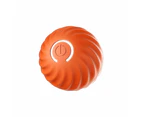 Pet Automatic Rolling Ball Toy Jumping Bouncing Ball Pet Dog Toy Orange