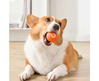 Pet Automatic Rolling Ball Toy Jumping Bouncing Ball Pet Dog Toy Orange