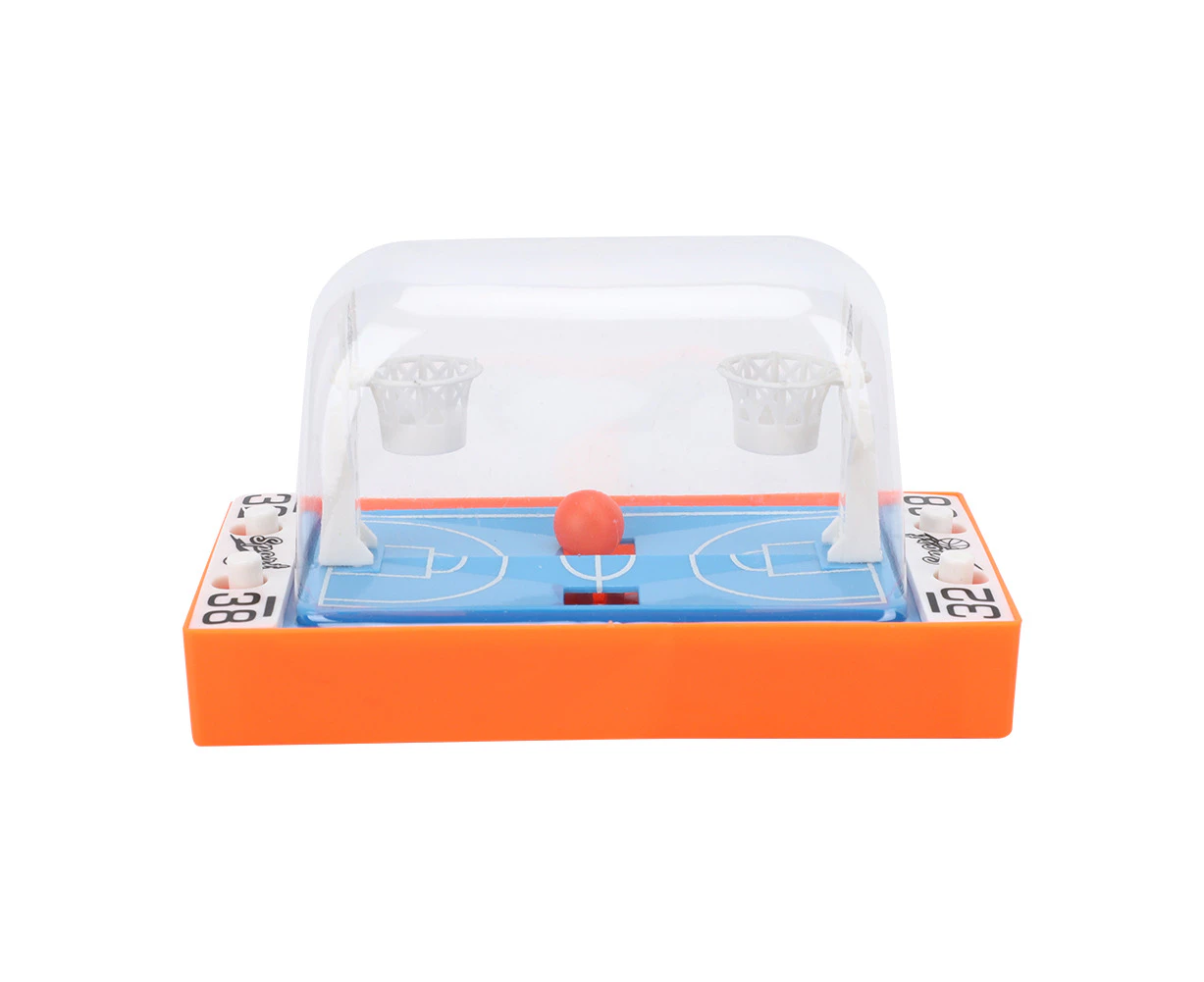 Baby Kid Desktop Basketball Game Parent-Child Interactive Educational Puzzle ToyOrange Blue