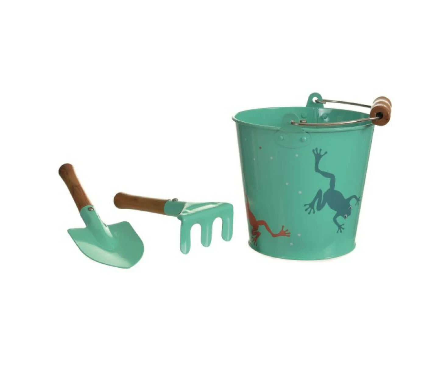 Egmont Bucket, Spade & Rake Set - Frog - Egmont