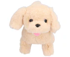 Electronic Interactive Pet Dog Soft Plush Puppy Dog Simulation Walking Dog Toy For Kids