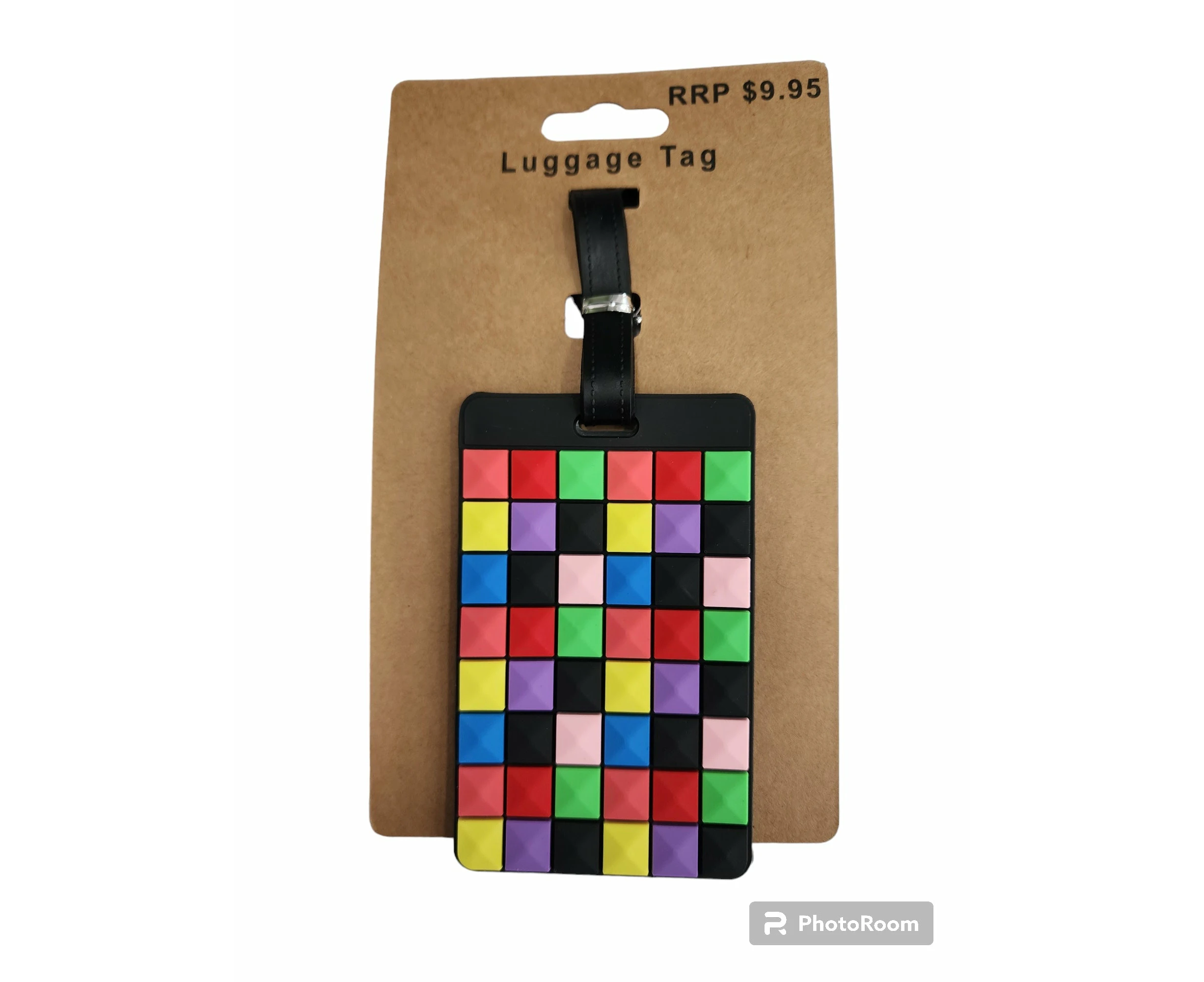 Comfort Travel Coloured Square Bag Tag