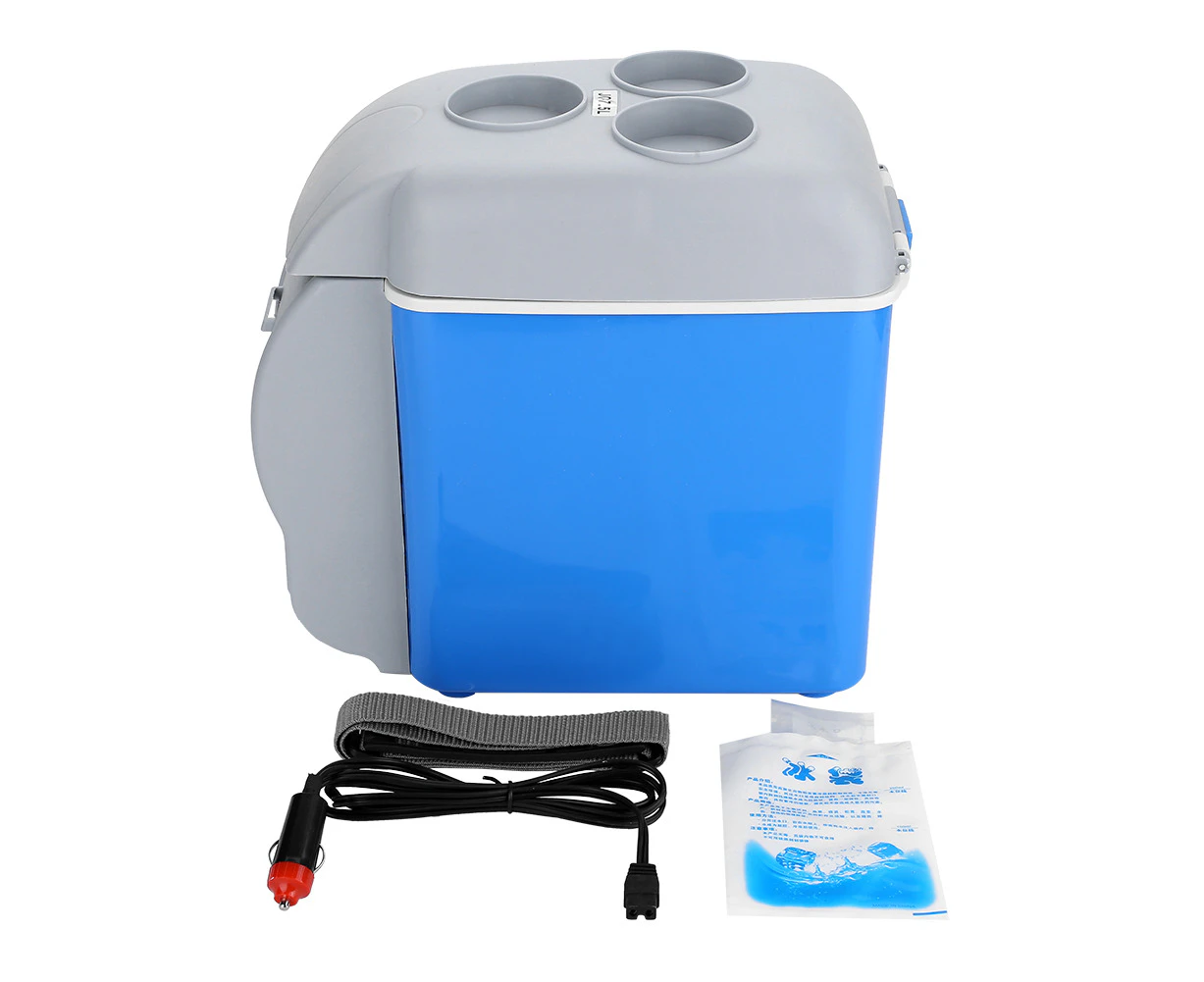 12V 7.5L Portable Car Refrigerator Mini Multi-Functional Travel Road Trip Cooler Warmer Fridge