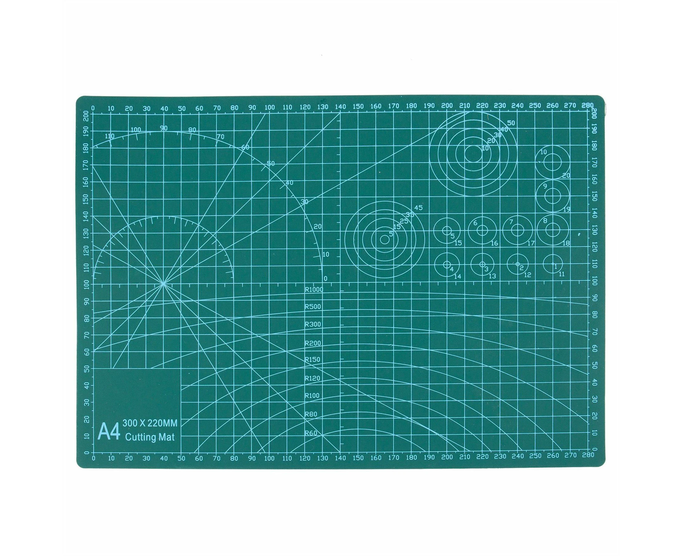 Blackspur Cutting Mat - A4 (22 x 30cm) - Green