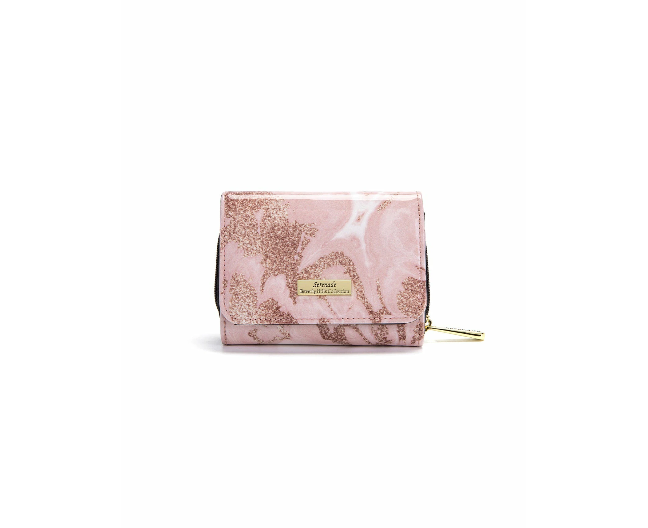 Serenade Wsf1703 Zahira Small Patent Leather Wallet With Rfid