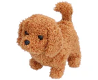 Electronic Interactive Pet Dog Soft Plush Puppy Dog Simulation Walking Dog Toy For Kids