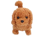 Electronic Interactive Pet Dog Soft Plush Puppy Dog Simulation Walking Dog Toy For Kids