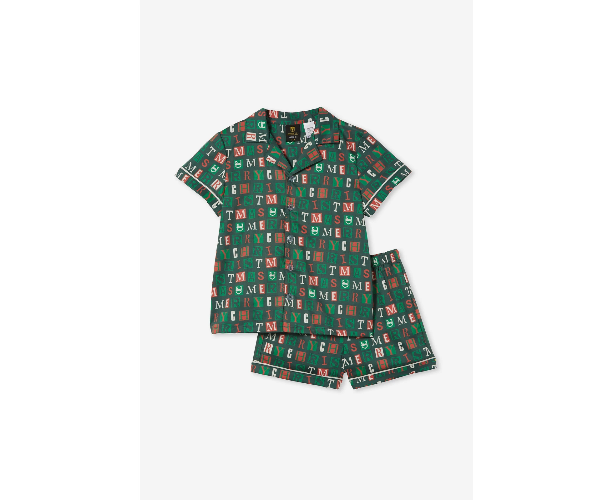 South Sydney Rabbitohs NRL Christmas Family Pyjamas Adult XS-3XL