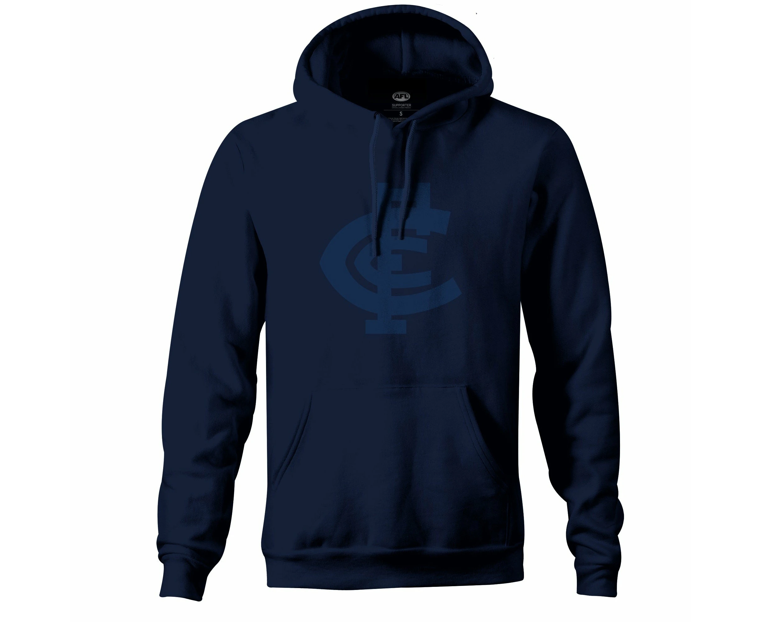 Carlton Blues AFL Footy Mens Stealth Hoodie