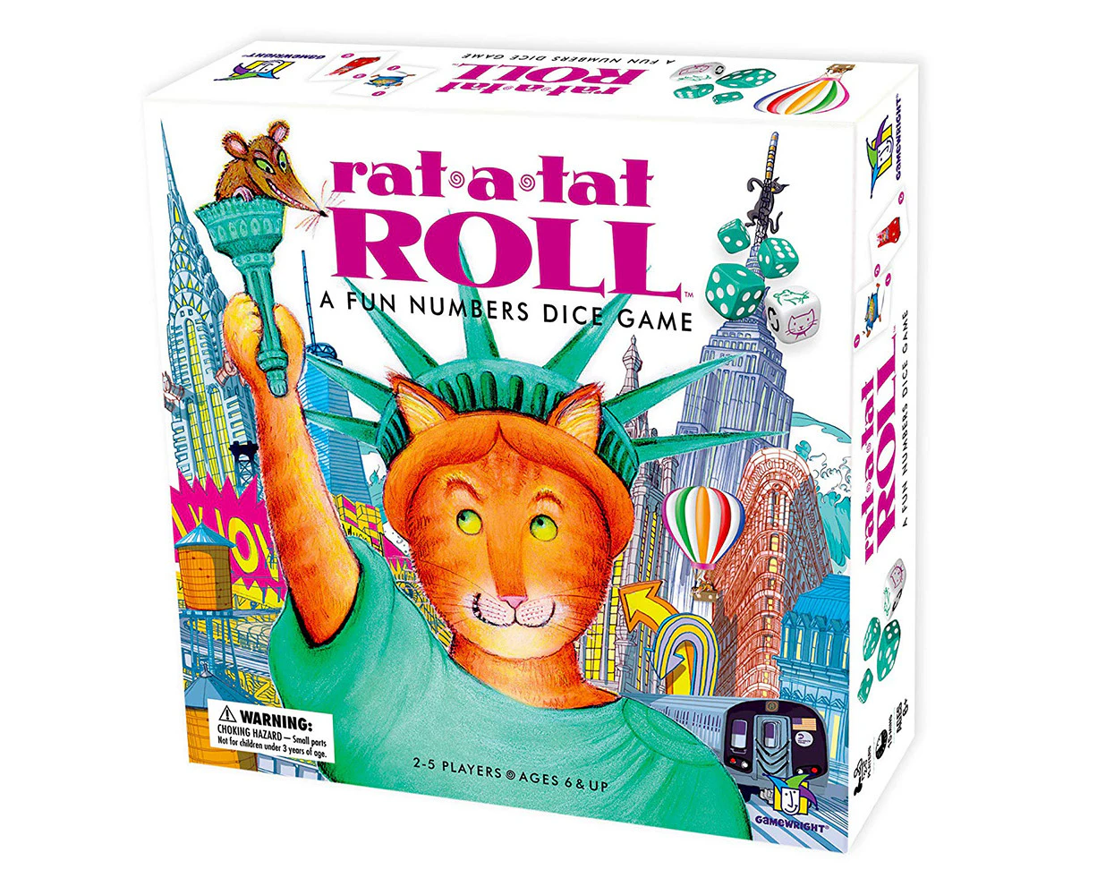 Rat-a-Tat Roll Board Game