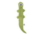 Squeaky Lizard Dog Toy Teeth Grinding Training Plush Dog Chew Toys for Pet Supplies Green