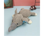 Animal Plush Toy Bite Resistant Sound Design Cute Appearance Stuffed Animal Toy Decoration for Dogs Pets Elephant