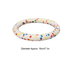 Dog Flying Ring Toys Floating Interactive Elastic ETPU Bite Resistant Pet Flying Discs Ring Toy for Pet Dog