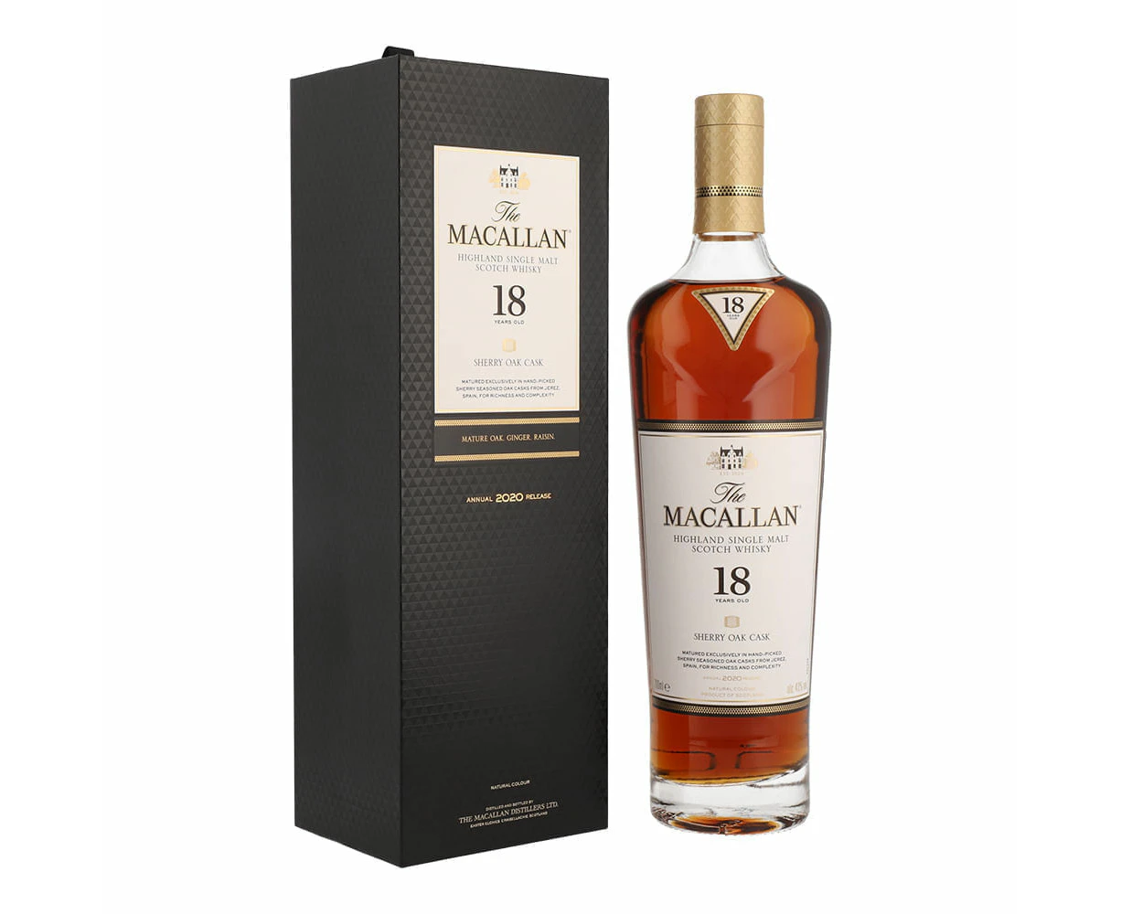 Macallan 18yo Sherry Oak Cask 700ml