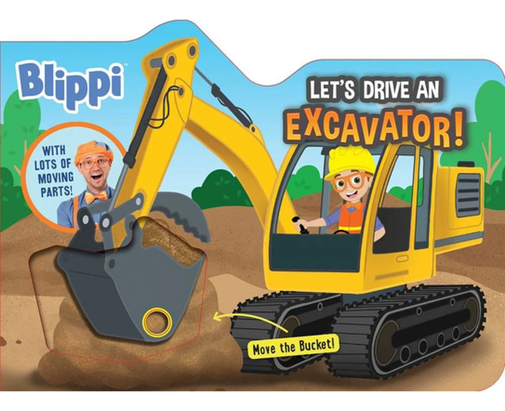 Blippi: Let's Drive an Excavator!