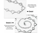 Metal Chain Belly Waist Chain Fashion Body Belts, Accessories for Women, Approximately 105cm