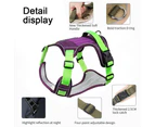 Vest-type big dog chest strap explosion-proof dog rope reflective dog traction rope