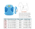 New pet chest strap-vest dog traction rope reflective breathable dog rope