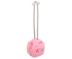 Pet Chew Ball Toy Bite Resistant Dog Tooth Cleaning Ball for Small Medium Large Dogs and CatsPink