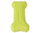 EVA Green Pet Dog Teeth Cleaning Protection Biting Chewing Bone Educational Training Toy