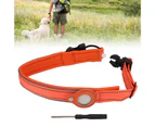 Dog Collar Anti Lost Locating Tracking Nylon Reflective Dog Collar for Hiking Climbing Jogging48-55cm