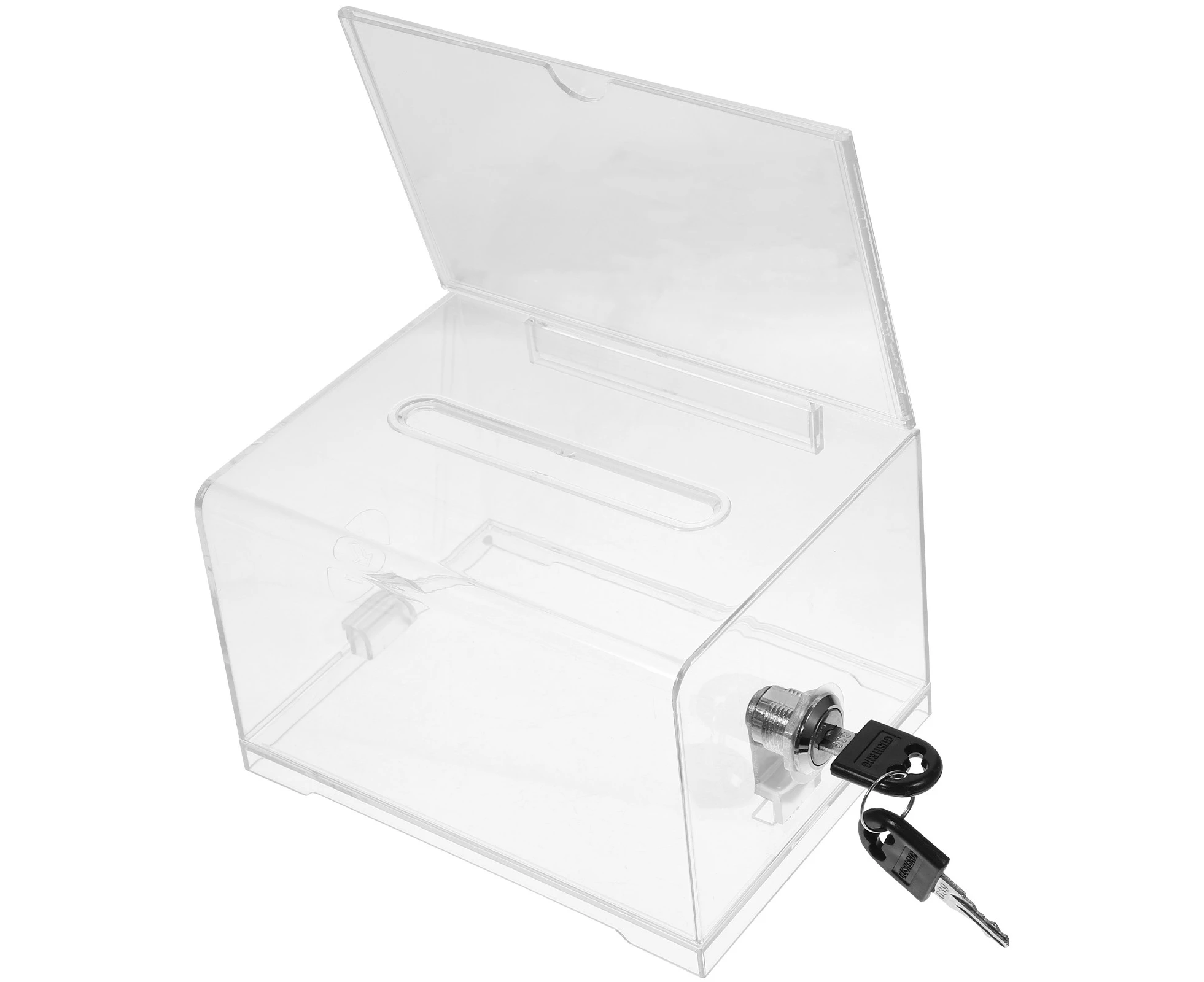 Suggestion Box Ballot Box Clear Acrylic Box Donation Box For Fundraising