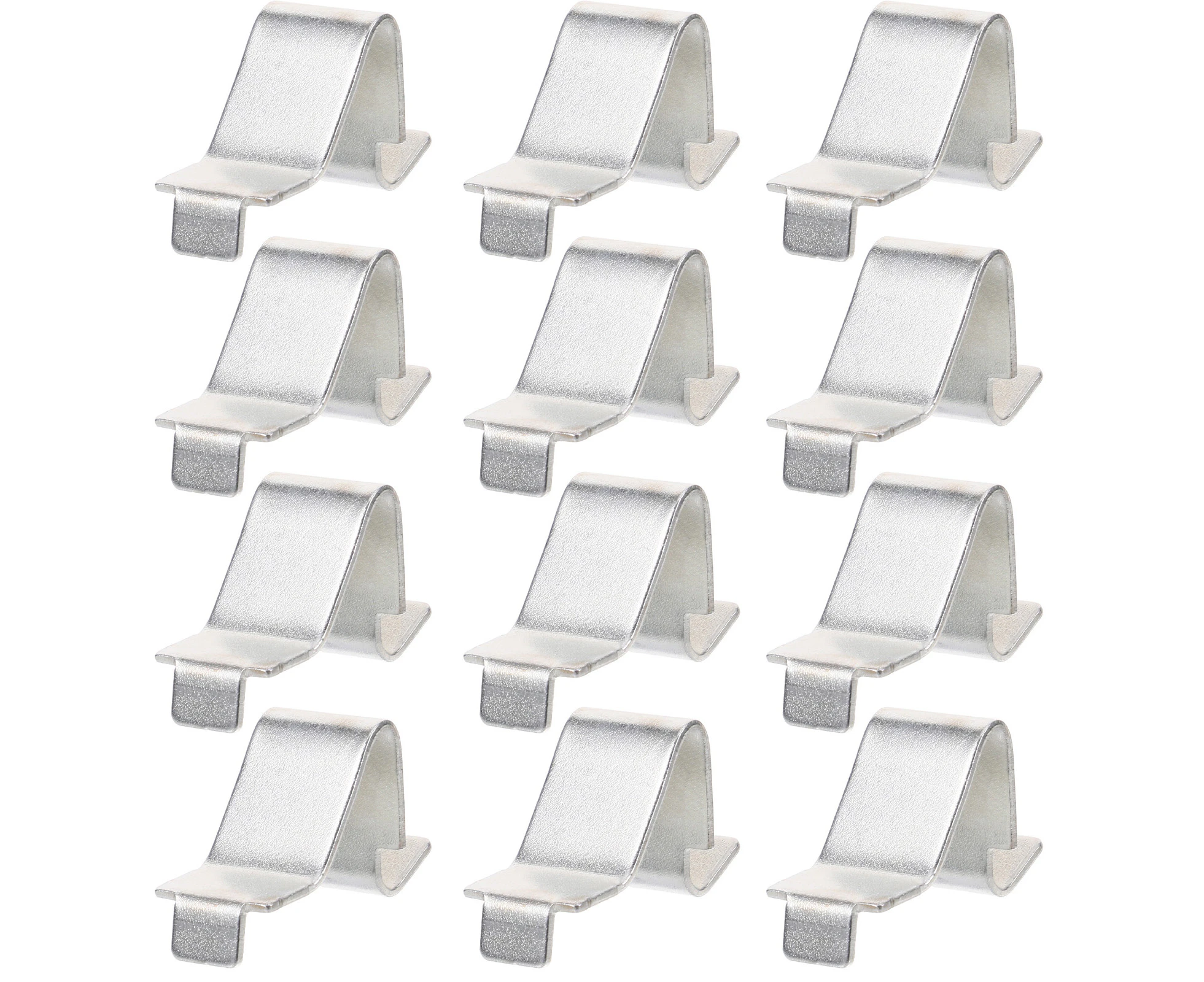 12pcs Cabinet Shelf Clips Metal File Cabinet Shelf Clips Heavy Duty Shelving Supports