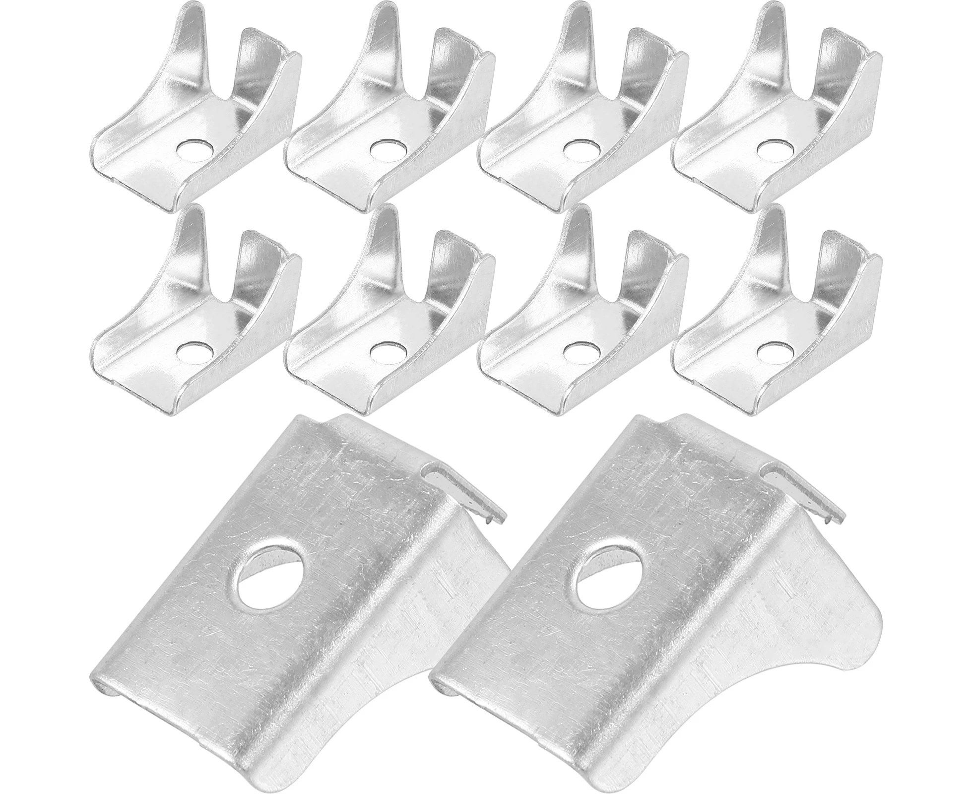 10Pcs Cabinet Shelf Clips Metal File Cabinet Shelf Clips Heavy Duty Shelving Supports