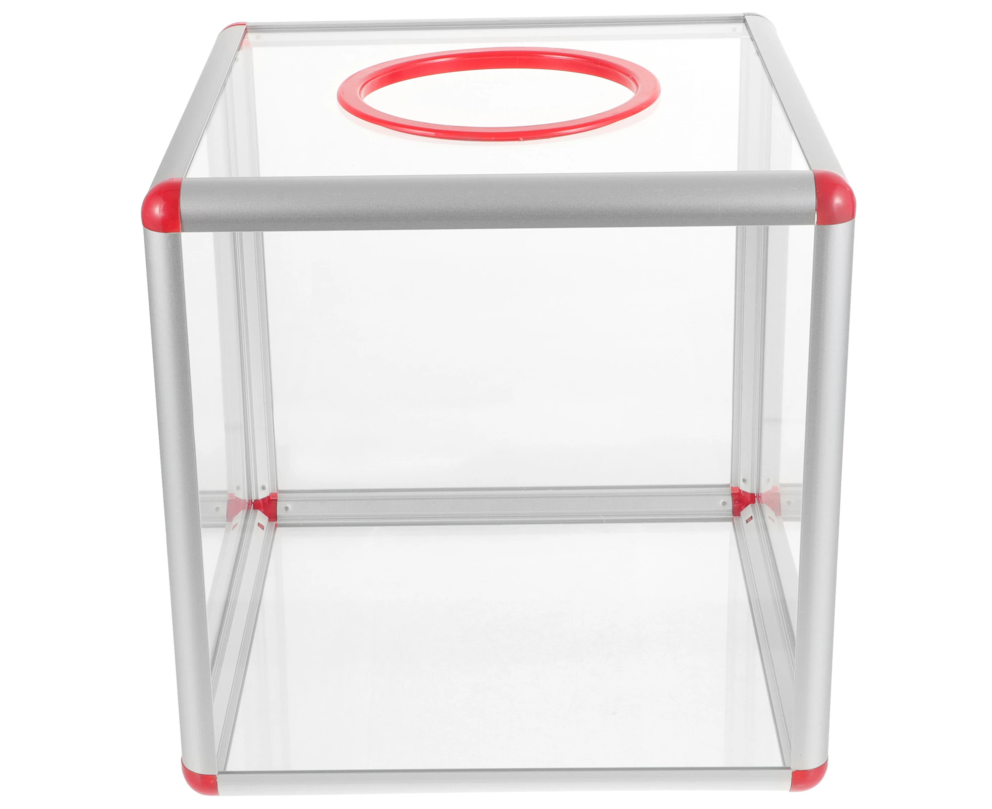 Raffle Box Clear Acrylic Raffle Box Game Lottery Box Case Acrylic Box for Ballot Raffle Wedding