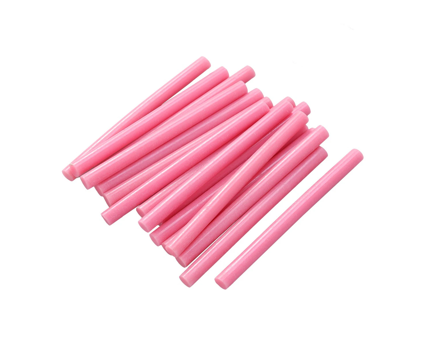 16Pc Colorful Hot Melt Glue Sticks for Hot Glue Multifunctional Repair Tool (Pink)