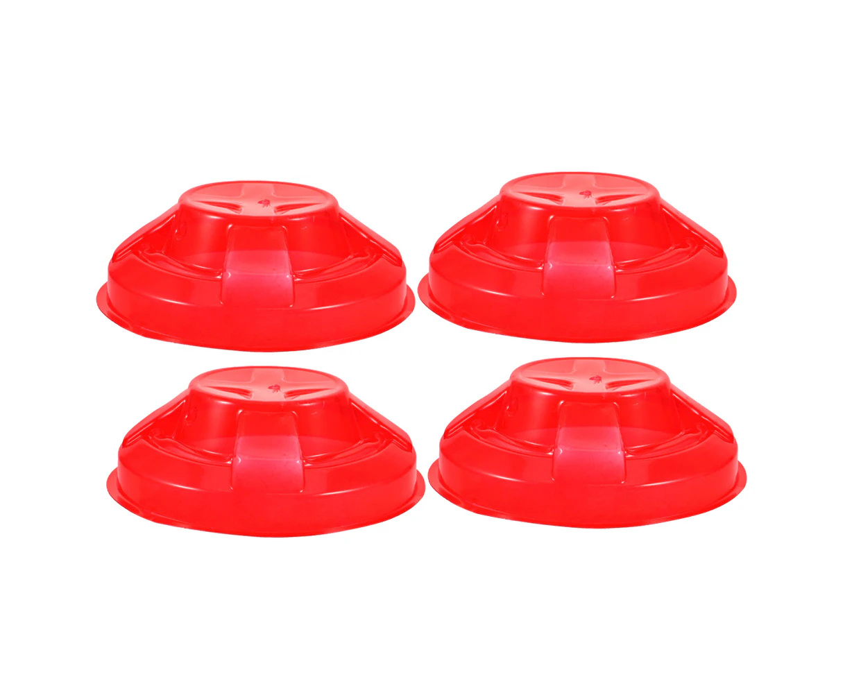 4Pcs Smoke Detector Protector Fire Alarm Cover Smoke Detector Cover for Cooking Baking